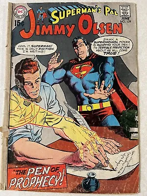 Buy Superman's Pal, Jimmy Olsen #129 DC Comics (1970) Bronze Age • 3.11£