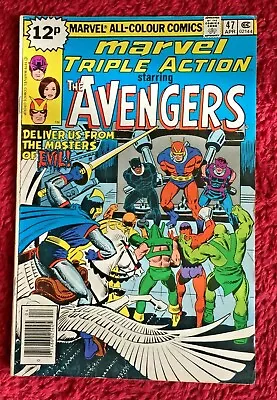 Buy Free P & P; Marvel Triple Action #47 (Apr 1979) • 4.99£