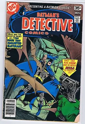 Buy Batman's Detective Comic 477 2.5 3.0 Newstand  Wk8 • 9.49£