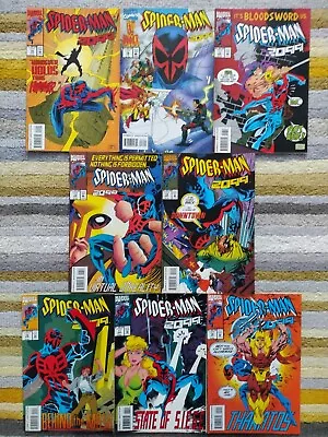 Buy Spider-Man 2099 (1993) #10 #11 #12 #13 #14 #15 #16 #17 By Peter David. All VGC. • 7.25£