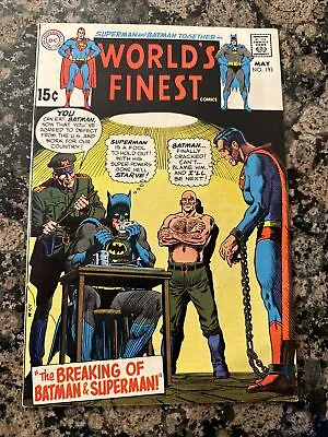 Buy World’s Finest Comics #193 (DC 1970) VF- • 14.39£