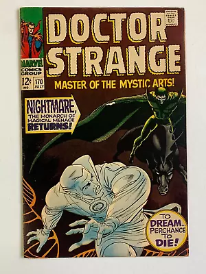 Buy DOCTOR STRANGE #170, Marvel Comics, Our Grade 7.5, Nightmare • 51.39£