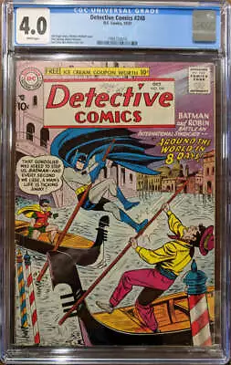 Buy Detective Comics #248 (1957) Graded CGC 4.0 • 153.93£