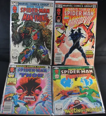 Buy Marvel Team-Up 115 118 122 123 Spider-Man Dare Devil Comic Lot FN+ • 10.51£