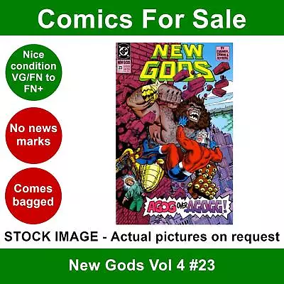 Buy DC New Gods Vol 4 #23 Comic - VG/FN+ 01 February 1991 • 3.99£