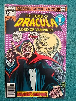 Buy Vintage Marvel Comics The Tomb Of Dracula No. 55 April 1977 Comic Book • 7.94£
