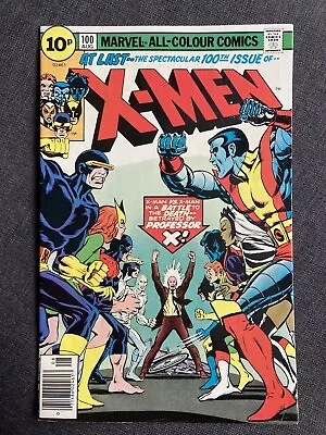 Buy UNCANNY XMEN 100. Marvel 1976, Fine+  • 150£