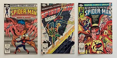 Buy Spectacular Spider-Man #65, 66 & 67 Bronze Age Comics (Marvel 1982) 3 X FN+ & VF • 18.95£