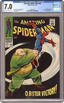 Buy Amazing Spider-Man #60 CGC 7.0 1968 3949583019 • 209.11£