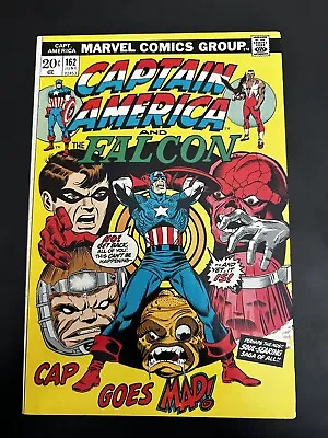 Buy Captain America And The Falcon #162 VF+/NM Marvel 1973 See Pics! • 22.13£