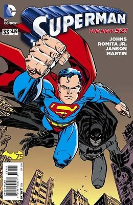 Buy Superman #33 (NM)`14 Johns/ Romita Jr  (Batman Variant) • 2.99£