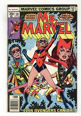 Buy Ms. Marvel #18 VG- 3.5 1978 1st Full App. Mystique • 91.94£
