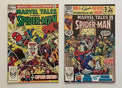 Buy Marvel Tales #132 & 133 Spider-Man (Marvel 1981) 2 X FN+ Bronze Age Issues • 12.95£