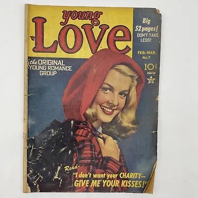Buy YOUNG LOVE Vol. 2 #1 | Golden Age 1950 | Crestwood Comic | Barbara Bates • 47.44£