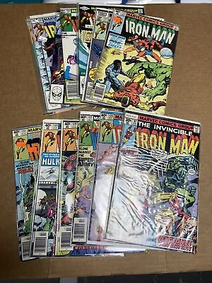 Buy Iron Man #97, 126, 127, 129, 131-133, 163-165 Fine Comic Lot • 18.93£