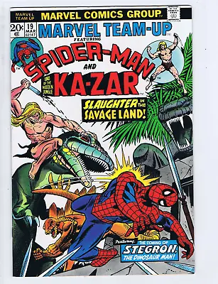 Buy Marvel Team-Up #19 Marvel 1974 Spider-Man And Ka-Zar ! • 17.34£