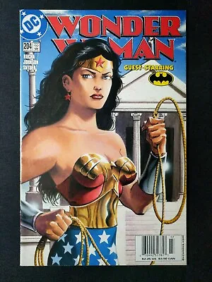 Buy Wonder Woman Vol. 2 #204 - Newsstand Edition - Combined Shipping + 10 Pics! • 5.66£