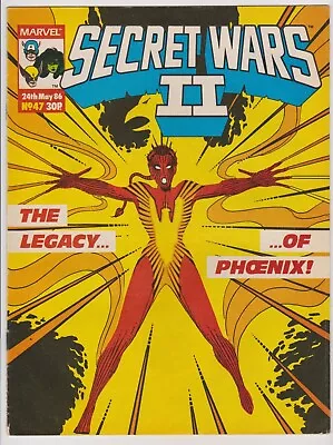 Buy Secret Wars II #47 1986 VG/Fine Marvel UK • 3.80£