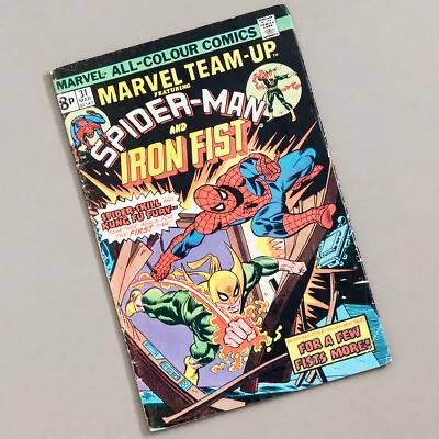 Buy Spider-Man And Iron Fist Marvel Team-Up Vol.1 No.31 March 1975 Vintage Superhero • 5£