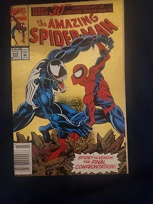 Buy Amazing Spider-Man #375 Newsstand Marvel 1993 Comic VF Condition • 10.39£