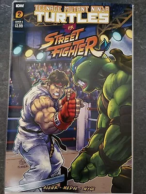 Buy Teenage Mutant Ninja Turtles Vs Street Fighter 2A  First Print  A - 19.07.23 B/B • 4.95£
