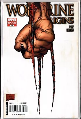 Buy WOLVERINE ORIGINS #10 KEY 1st DAKEN 3rd CLAW  1:100 Marvel 2007 VF+/NM (8.5/9.0) • 237.17£