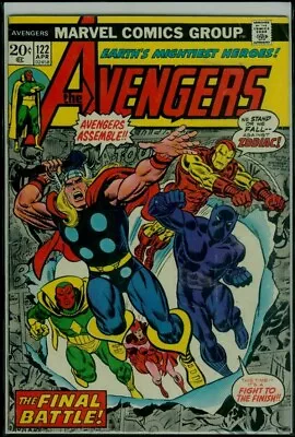 Buy Marvel Comics The AVENGERS #122 Thor Iron Man Vision VG 4.0 • 7.91£