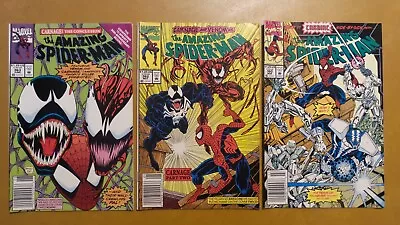 Buy The Amazing Spider-Man #360 362 363 Lot Of 3 Newsstand Early Carnage Venom • 26.51£