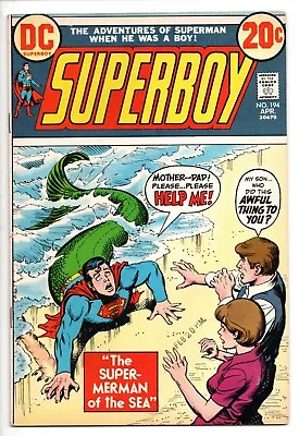 Buy SUPERBOY #194b ( FN/VF  7.0 ) 194TH ISSUE SUPER MERMAN OF THE SEA 49 YEARS OLD • 10.39£