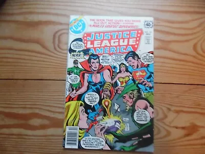 Buy The Reverse Spells Of Zatanna's Magic- Justice League America 161 - Dec - 1978 • 5£