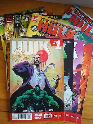 Buy The Incredible Hulk **job Lot-10 Comics** #435-439;(1995) & 1-4 (2014) Marvel  • 5£