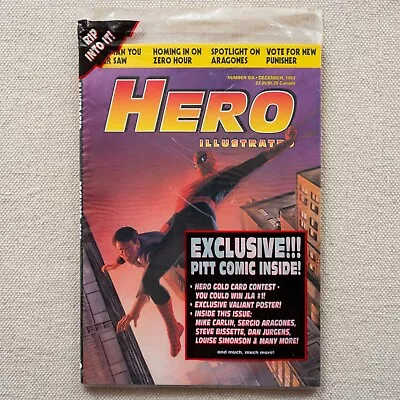 Buy HERO ILLUSTRATED  #6 Dec 1993 Amazing Fantasy #15 Alex Ross Cover Factory Sealed • 7.12£