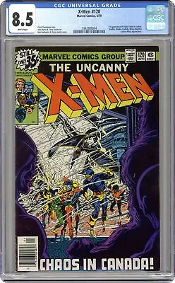 Buy Uncanny X-Men #120 CGC 8.5 1979 3942889004 1st App. Alpha Flight (cameo) • 223.87£