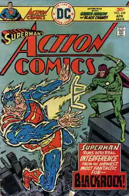 Buy Action Comics #458 VG; DC | Low Grade - 1st Appearance Blackrock - Superman - We • 6.34£