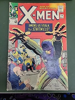 Buy Uncanny X-Men #14  1965 1st App. Sentinels Dr. Trask • 201.07£