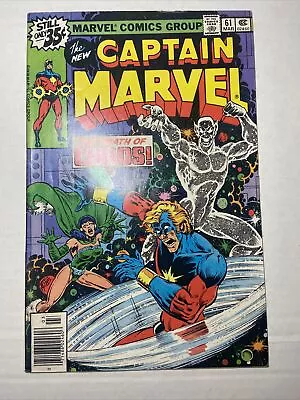 Buy Captain Marvel #61: Chaos And The Pit 1979 FN Drax The Destroyer/ Elysius • 4.80£