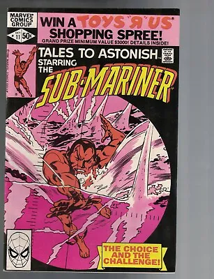 Buy 1980 Tales To Astonish - Sub-mariner #11 -  Stored Since Purchase • 13.24£