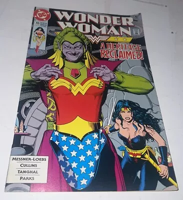 Buy Wonder Woman #70 (1993) Bolland Cover VF/NM Dc Comics Vintage Book • 6.89£