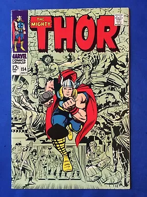 Buy The Mighty Thor #154 VFN- (7.5) MARVEL ( Vol 1 1968) 1st App Mangog (2) • 48£