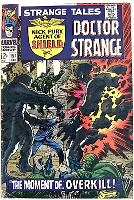 Buy Strange Tales #151 FN (1966) 🔑: 1st Jim Steranko Art Published By Marvel • 23.71£