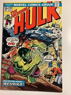 Buy Incredible Hulk #180 NM  1st Wolverine With MVS .CGC It !!  • 5,000£