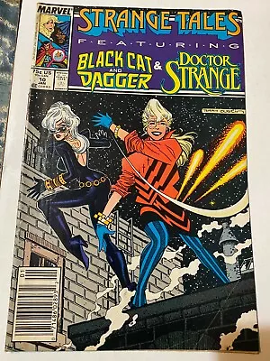 Buy Strange Tales #10 | Cloak & Dagger And Doctor Strange | January 1988 | Marvel FN • 6.30£