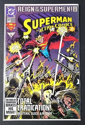 Buy SUPERMAN In ACTION COMICS #690 1993 DC Comics Reign Of The Supermen!~Free Ship! • 7.88£