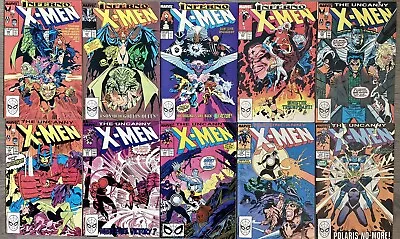 Buy Uncanny X-Men #240,241,242,243,245,246,247,248,249,250 Inferno+1st Jim Lee Issue • 36.99£