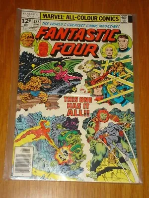 Buy Fantastic Four #183 Marvel Comic Jun 1977 Fn+ (6.5) * • 8.99£