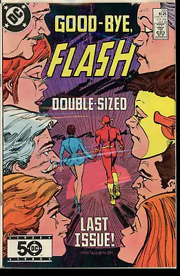Buy Flash #350 (1985) 9.0 VF/NM The Last Issue Barry Allen Series / Double-Sized • 14.25£