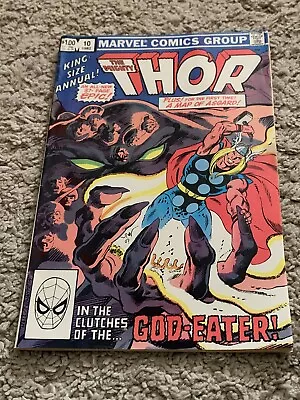 Buy Marvel Comics The Mighty Thor#10 1982 Bronze Age Annual 1st Appearance Demogorge • 12£
