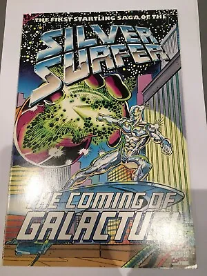 Buy Silver Surfer The Coming Of Galactus 1992 Marvel 1st Print • 8.99£