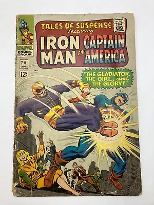 Buy TALES Of SUSPENSE #76 (Apr 1966 Marvel) Iron Man, Captain America, Batroc • 23.70£