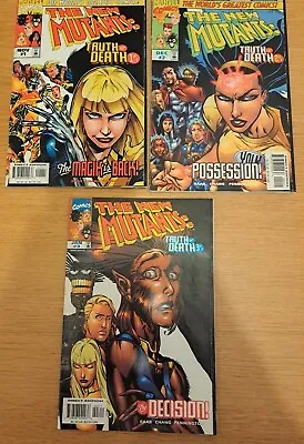 Buy Marvel The New Mutants : Truth Or Death 1997 Complete Limited Series 1 2 3 • 3£